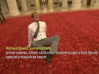 
	Jurnalistul CNN Richard Quest, fascinat de Palatul Parlamentului: &quot;Ador cladirea asta! Ma bucur ca pot sta aici si-l pot numi nebun pe cel care a facut toate astea&quot;
