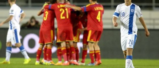 Romania Finlanda, scor 2-0, in preliminariile Euro 2016