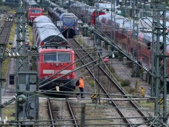 Greva fara precedent la Deutsche Bahn, cea mai lunga din ultimii 20 de ani. Traficul feroviar in Germania, perturbat puternic