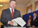 Porosenko: Ucraina a votat masiv pentru o apropiere ireversibila de Europa