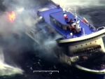 Cel putin 7 morti la bordul feribotului Norman Atlantic, ce a luat foc in Marea Adriatica. Toti pasagerii au fost evacuati