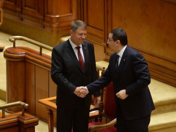 Ce a discutat Ponta cu Iohannis, la Palatul Cotroceni. Intalnirea a avut ca subiecte bugetul de stat si alocarea pentru Aparare