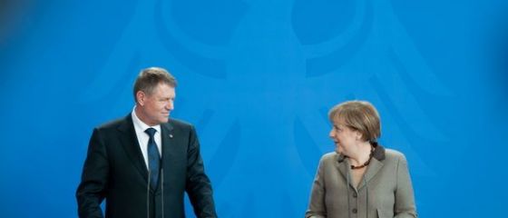 Merkel, la intalnirea cu Iohannis: Vrem sa dezvoltam colaborarea economica. Am discutat despre proiecte de mare importanta