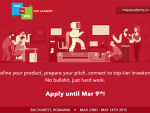 Ultimele zile in care startup-urile tech pot aplica la programul de pre-accelerare MVP Academy