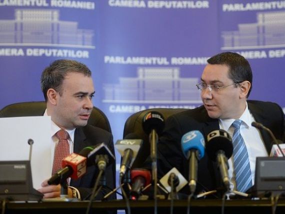 Ponta a aprobat demisia ministrului Finantelor, D. Valcov, dupa cererea DNA de arestare a acestuia