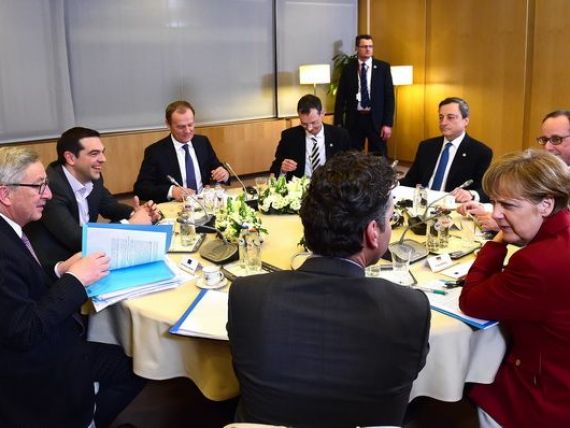 Guvernul de la Atena ramane fara bani. Merkel: Grecia va trimite curand lista cu reforme concrete catre creditorii internationali. Reactia premierului Tsipras