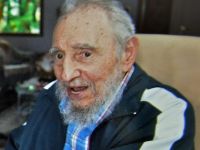 Fidel Castro a aparut in public pentru prima data dupa mai mult de un an