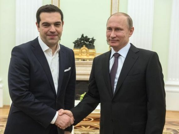 Tsipras: Razboiul economic al UE impotriva Rusiei poate duce la un nou Razboi Rece. Grecia vrea sa fie punte de legatura intre Europa si Moscova, in problema sanctiunilor