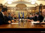Iohannis: Pentru Romania o viziune economica sanatoasa inseamna un mediu de afaceri concurential