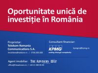 (P) Telekom Romania Communications organizeaza licitatie pentru vanzarea si inchirierea partiala a unui pachet de 24 de proprietati imobiliare
