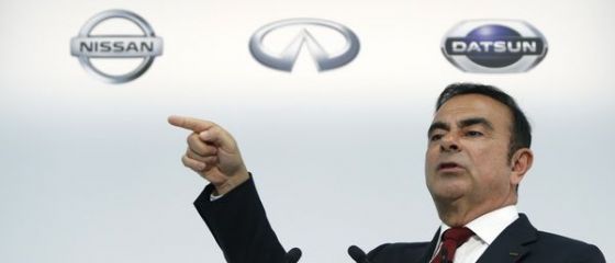 Carlos Ghosn, directorul general al Nissan, in premiera pachet salarial de peste 1 mld. yeni. De la Renault, a primit cu 169% mai multi bani ca in 2013