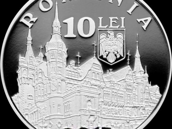 BNR a lansat mai multe monede, in circuitul numismatic, la implinirea a 140 de ani de la inceperea constructiei Castelului Peles. Ce valoare au si cum arata. FOTO