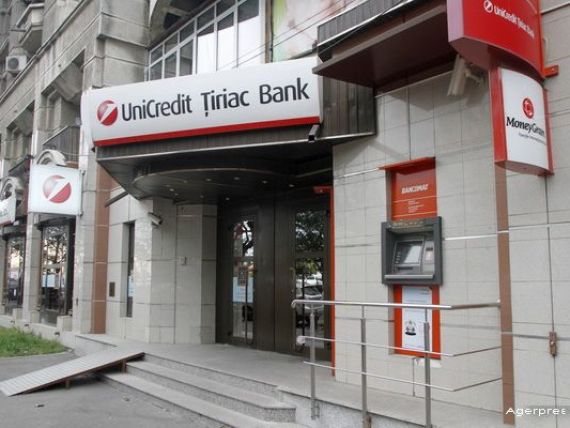 UniCredit Tiriac Bank a incheiat prima jumatate a anului cu un profit net de 84 mil. lei, in scadere cu 7,5%