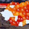COD ROSU de taieri ilegale de paduri, in 28 de judete. Harta zonelor de risc pentru defrisari fara autorizatie