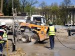 Structura de rezistenta la metroul Drumul Taberei, realizata 70%. Statia Valea Ialomitei, aproape gata