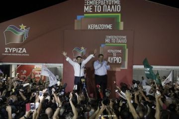 Syriza castiga alegerile in Grecia. Tsipras se simte razbunat si anunta refacerea guvernului de coalitie cu dreapta suveranista. Reactia PE si a Eurogrupului