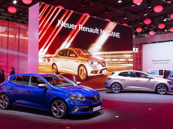 Renault a prezentat noile Megane si Talisman la Frankfurt