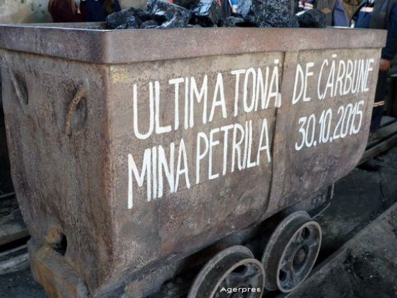 AFP: cea mai veche mina din Romania s-a inchis dupa 156 de ani