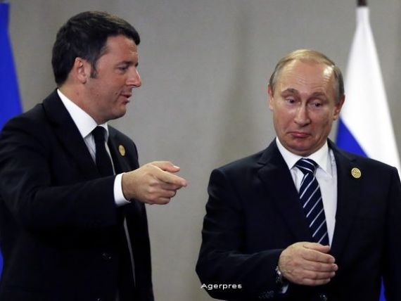 UE a amanat, la solicitarea Italiei, decizia legata de prelungirea sanctiunilor impotriva Rusiei