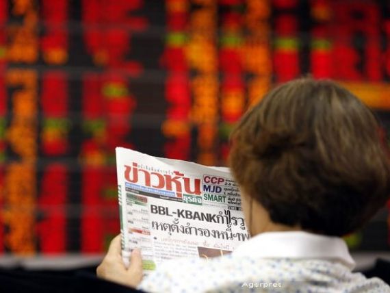 Bursa din China, tot in picaj. La Shanghai sedinta de vineri s-a inchis in scadere cu 3,5%
