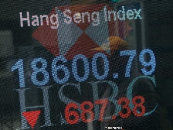 Haos pe burse, pierderi de miliarde euro. Actiunile europene au aluncat spre cel mai scazut nivel din septembrie 2013. Hong Kong, peste 4%, cea mai mica valoare din ultimii aproape 4 ani