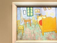 La un muzeu din Chicago se poate dormi cu 10 dolari pe noapte in celebra Camera lui Van Gogh din Arles