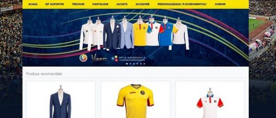 Magazin online cu produse ale nationalei de fotbal, deschis de Bancpost, sponsorul oficial al echipei