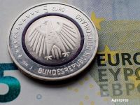 
	Coada la euro, in Germania. Nemtii s-au imbulzit la banca centrala pentru noua moneda de 5 euro, care seamana cu marca
