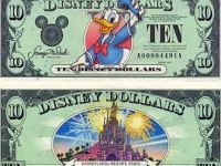 Disney nu va mai imprima propriii dolari, aflati in circulatie de 30 de ani