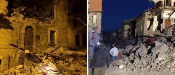 Cutremur in Italia. Numarul victimelor a ajuns la 247, iar pagubele sunt uriase. Primar din Amatrice: Orasul nu mai exista