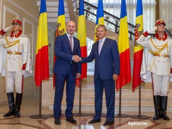 Romania vrea sa infiinteze un fond de garantare pentru investitii la Chisinau. Ciolos: Companii energetice si o banca, interesate sa investeasca in Rep.Moldova