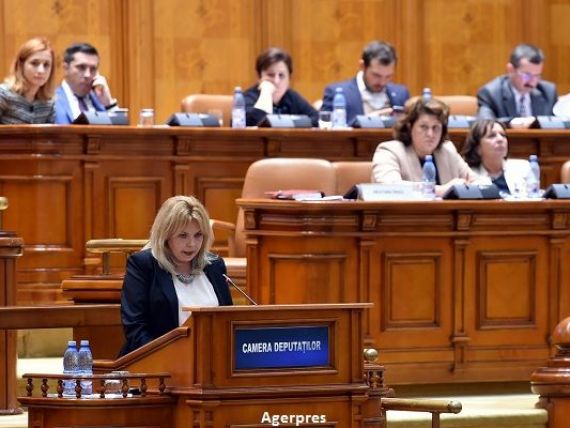 Anca Dragu: Romania are o crestere economica sustenabila, dar este necesara continuarea reformelor. Bugetul pe 2017, intocmit de viitorul Guvern