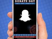 Veteranul Twitter vs. Neastamparatul Snapchat la prima dezbatere Clinton - Trump
