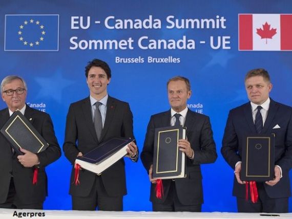 Romanii si bulgarii vor calatori fara vize in Canada. Ce este CETA, acordul comercial semnat intre Bruxelles si Ottawa