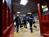 ISU Bucuresti face controale simultane in toate statiile de metrou din Capitala. Pompierii verifica iesirile de incendiu