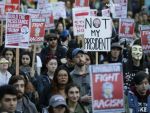 Val de proteste in SUA dupa victoria lui Donald Trump. Nu este presedintele nostru