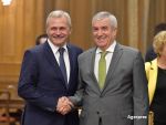 Liviu Dragnea si Calin Popescu Tariceanu, sefi la Camera si Senat