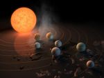 Astronomii au detectat pentru prima data o atmosfera in jurul unei exoplanete
