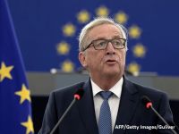
	Cinci scenarii pentru UE, dupa Brexit. Juncker pledeaza pentru o Europa cu mai multe viteze. Comisar european: Dizolvarea UE este una din variantele analizate
