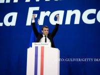 Alegeri prezidentiale in Franta. Emmanuel Macron conduce dupa primul tur si ar putea deveni cel mai tanar presedinte al tarii