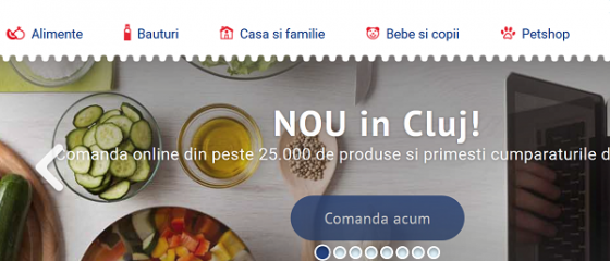 Cora Romania a extins in Cluj serviciul de cumparaturi online