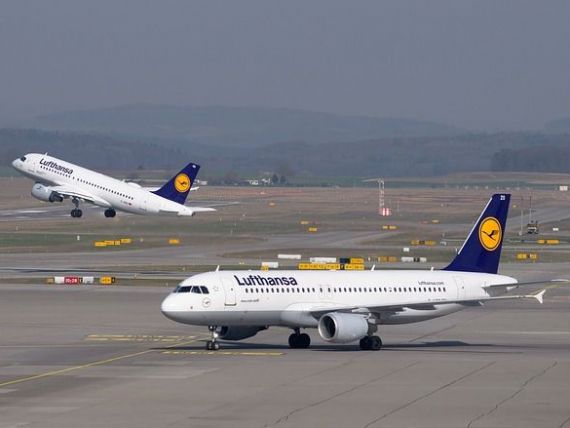 Operatorul german Lufthansa introduce, din octombrie, zboruri zilnice intre Frankfurt si Timisoara