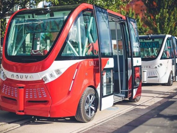 Navya Technologies testeaza mini-autobuze autonome in districtul financiar al Parisului