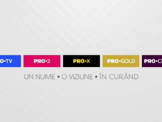 Universul ProTV isi reuneste toate canalele sub umbrela PRO. Acasa TV, Acasa Gold si Sport.ro isi schimba numele