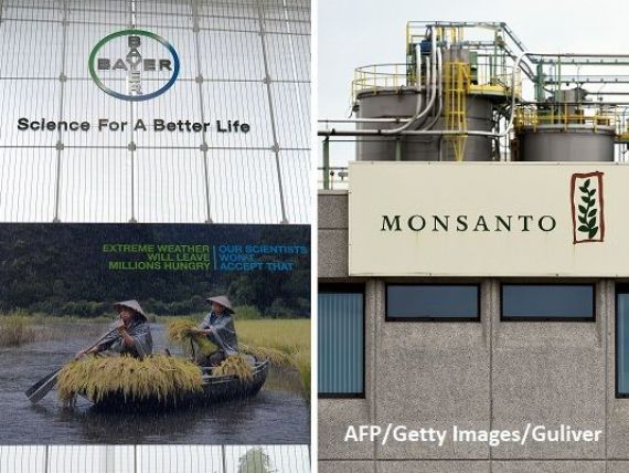 Comisia Europeană investighează preluarea Monsanto de către Bayer, care ar genera cel mai mare grup din sectorul mondial al pesticidelor şi semniţelor
