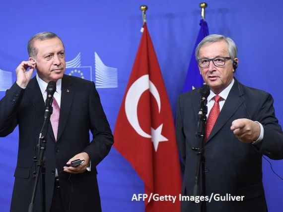 Juncker se opune unei aderări a Turciei la UE în viitorul apropiat și cere președintelui Erdogan să nu mai critice liderii europeni