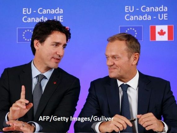 CETA, tratatul de liber-schimb UE-Canada, a intrat în vigoare provizoriu. Negocierile au vizat și eliminarea vizelor pentru români