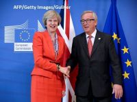 
	Theresa May, vizită de urgență la Bruxelles. Premierul britanic se întâlneşte cu șeful CE, înaintea summitului pe tema Brexitului
