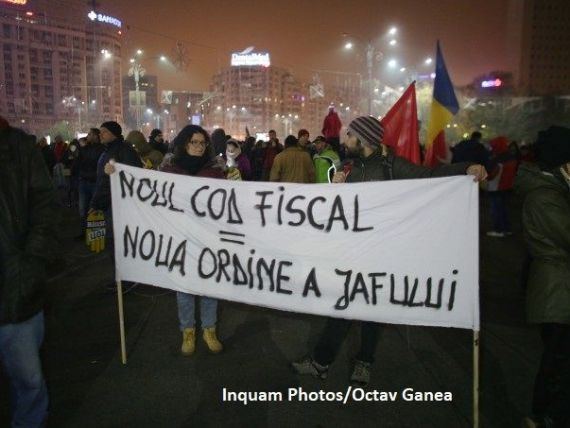 15.000 de oameni au protestat în București față de legile justiției și modificarea Codului Fiscal. Manifestații și în alte orașe din țară