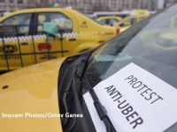 Mii de taximetriști protestează în faţa Guvernului: Nu cerem bani! Restricții de trafic